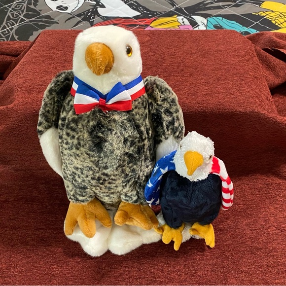 Ty Other - Ty Beanie Buddie Valor Eagle Beanie Baby Eagle Soar new with tags